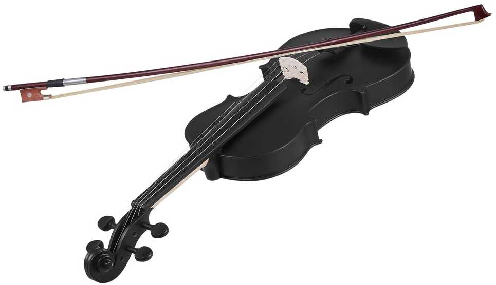 VEVOR 355 mm smuikas pradedantiesiems su dėklu