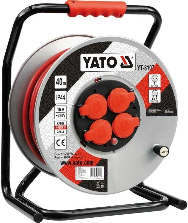 Yato prailgintuvas su rite 40m 3x2,5mm2 YT-8107