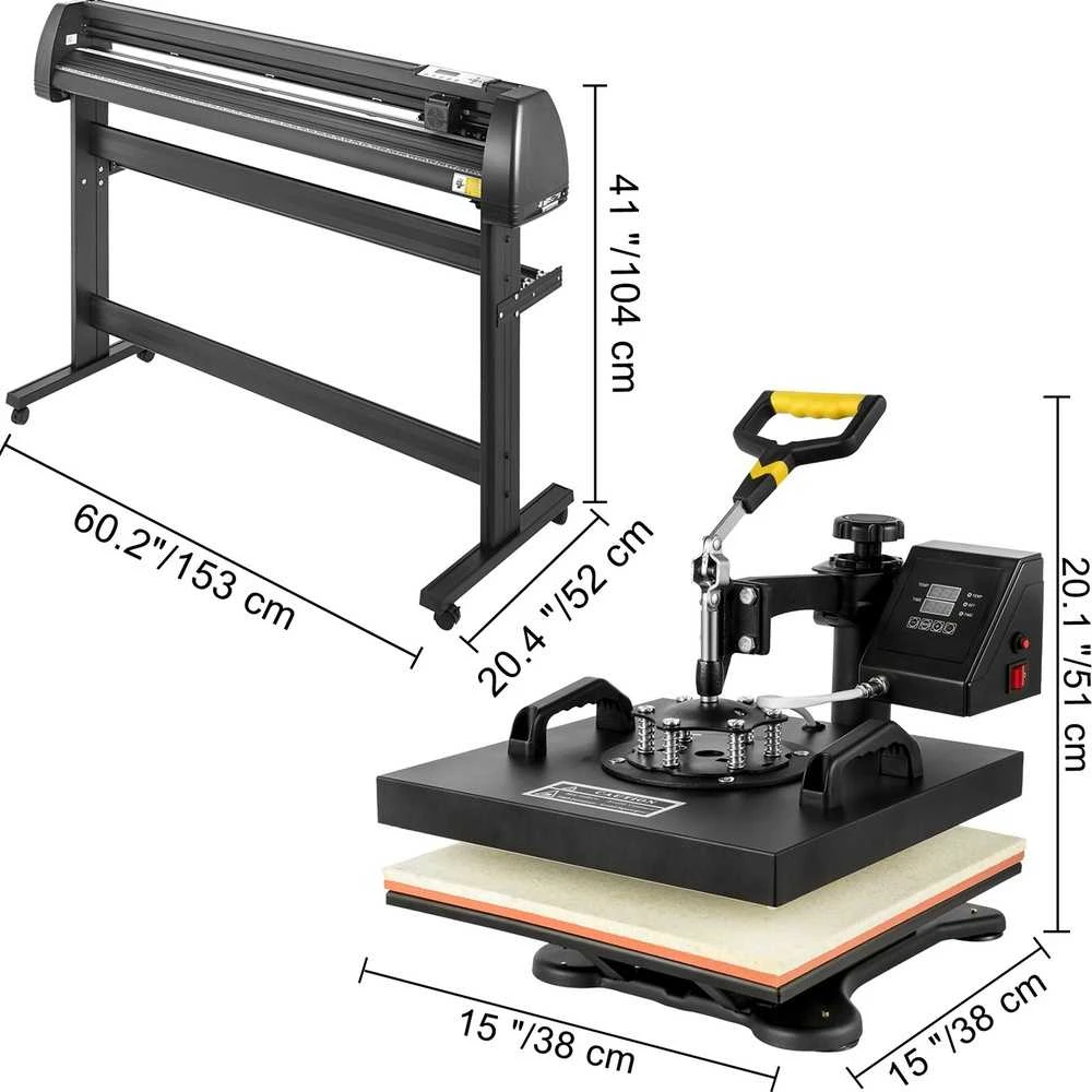 5 viename terminis presas, vinilo pjaustyklė, rinkinys