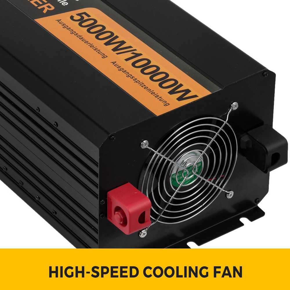 5000W Gryno Sinuso Bangos Inverteris 24V į 230V su valdymu, automobiliui, namams, keitiklis, generatorius