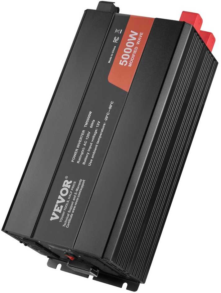 VEVOR Modifikuoto sinusinio signalo keitiklis 5000W