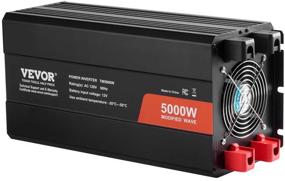 VEVOR Modifikuoto sinusinio signalo keitiklis 5000W
