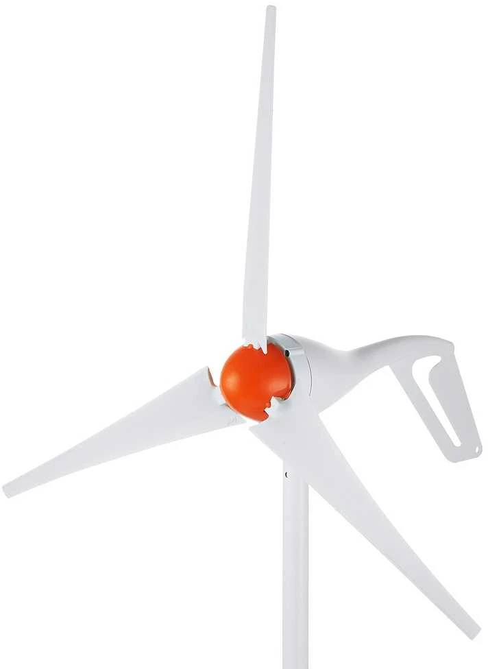 500W vėjo turbina, 12V, 3 mentės, MPPT, namams, sodybai, kemperiui, valčiai, autonominei sistemai - vėjo jėgainė, generatorius