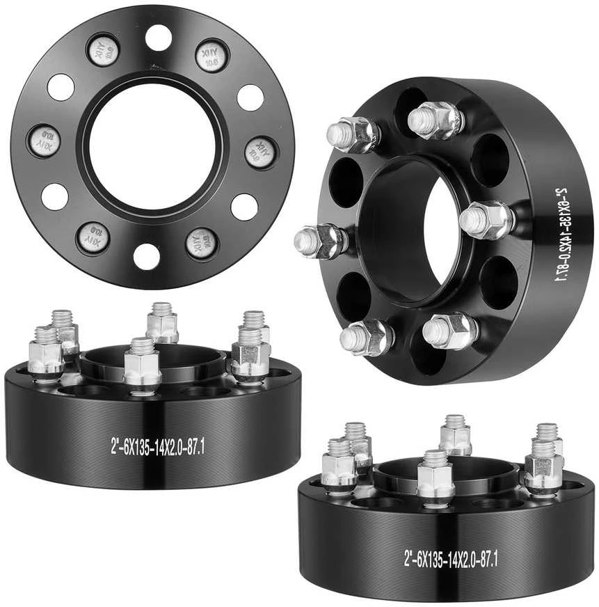 50.8 mm ratų tarpikliai, kaltinis aliuminis, 6x5.3 varžtų raštas, skirti Jeep ir Ford
