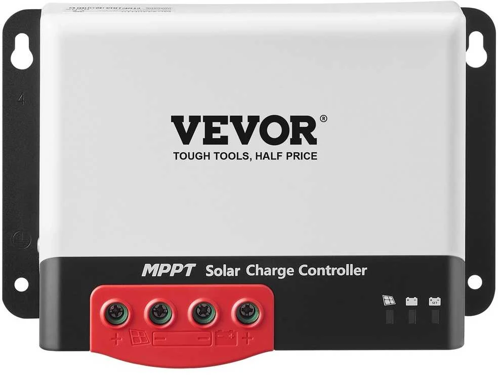 50A MPPT Saulės Įkrovimo Valdiklis 12V/24V Automatinis Maks. 100V PV Įvestis, su Bluetooth
