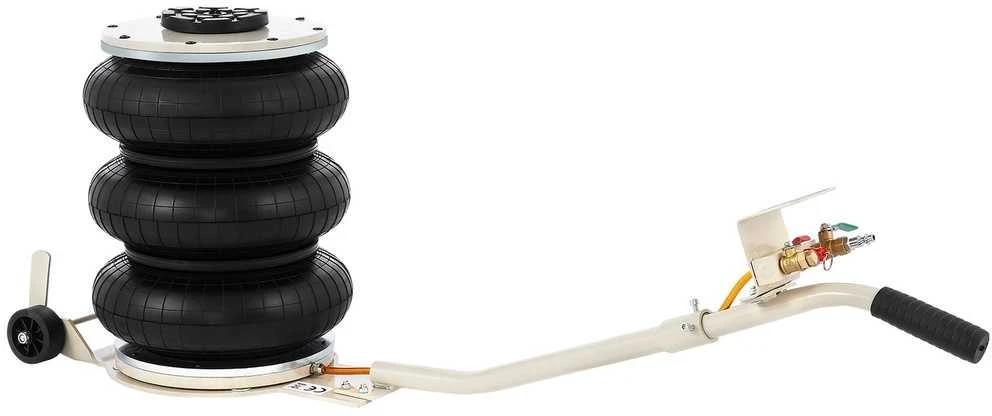 5T pneumatinis domkratas, trijų pagalvių, 16-40 cm, auto keltuvas, domkratas