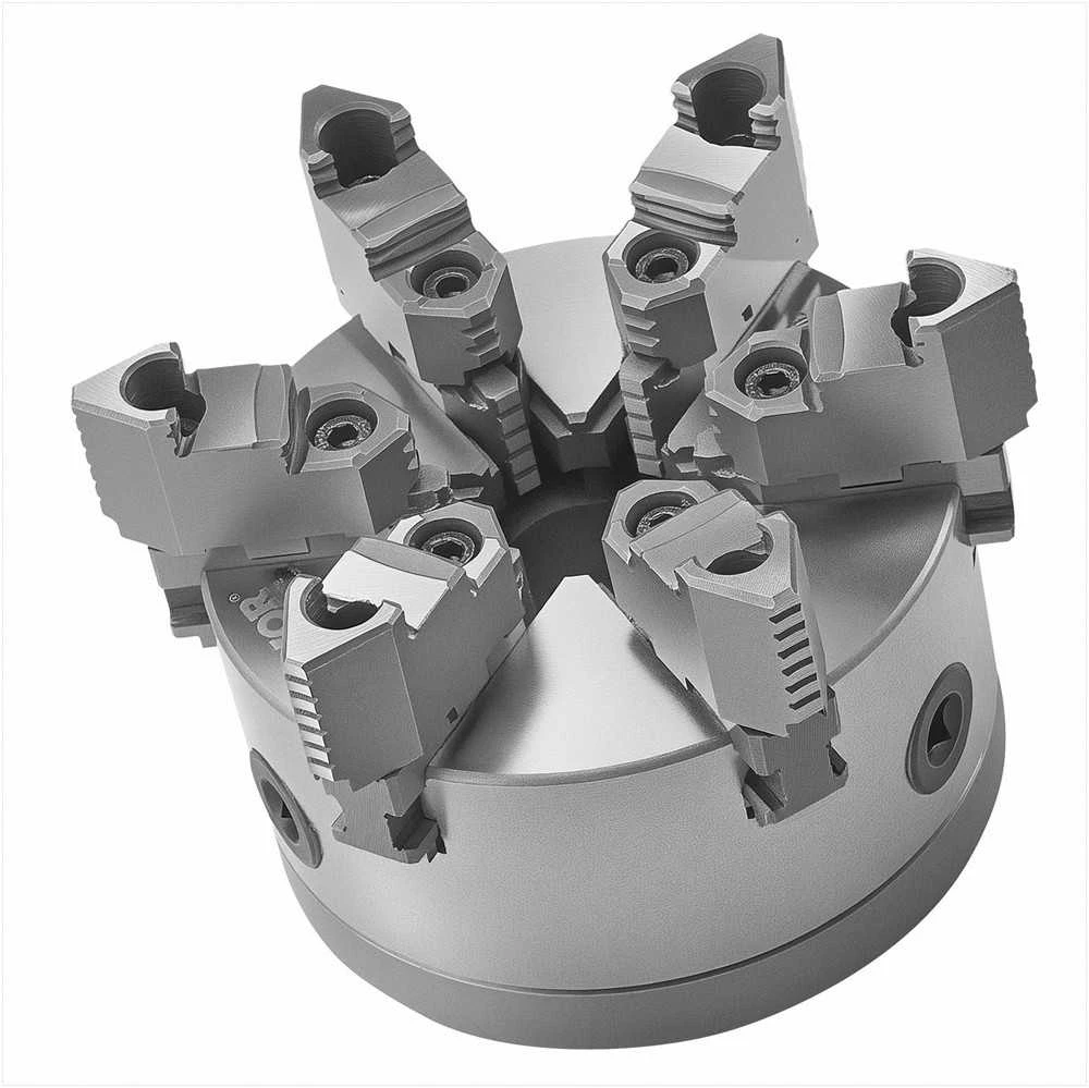 6 kumštelių tekinimo griebtuvas, medžio ir metalo tekinimo staklėms, savaime susicentruojantis su D1-4 cam lock plokšte, 160 mm tikslus griebtuvas, reguliuojamas suspaudimo griebtuvas, tekinimo įrankis