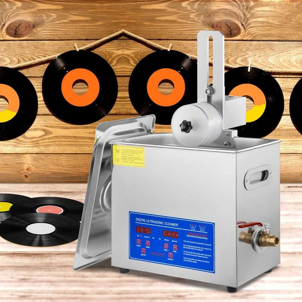 VEVOR Ultragarsinis vinilų valymas 6 l talpos mašina