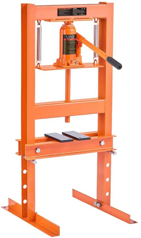 VEVOR Hidraulinis 6 tonų presas su plokštėmis