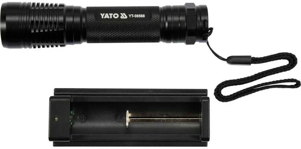 Yato Toya Sa Poland Žibintuvėlis XP-G3 CREE 6W Akumuliatorinis (YT-08568)