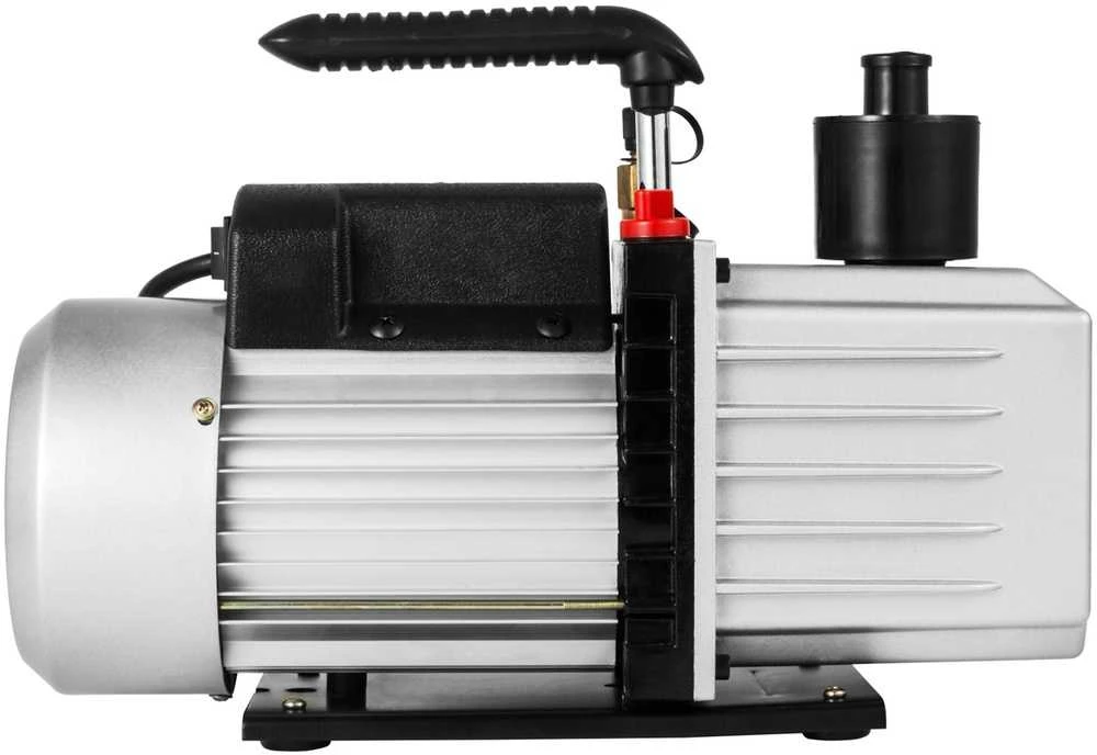 8 CFM vakuuminis siurblys, dviejų pakopų rotacinė mentė, 1 AG oro kondicionavimo siurblys
