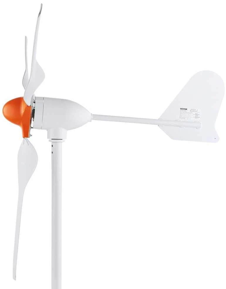 800W vėjo turbina, 12V, 3 mentės, MPPT, namams, sodybai, kemperiui, valčiai, autonominei energijai, vėjo jėgainė, vėjo generatorius