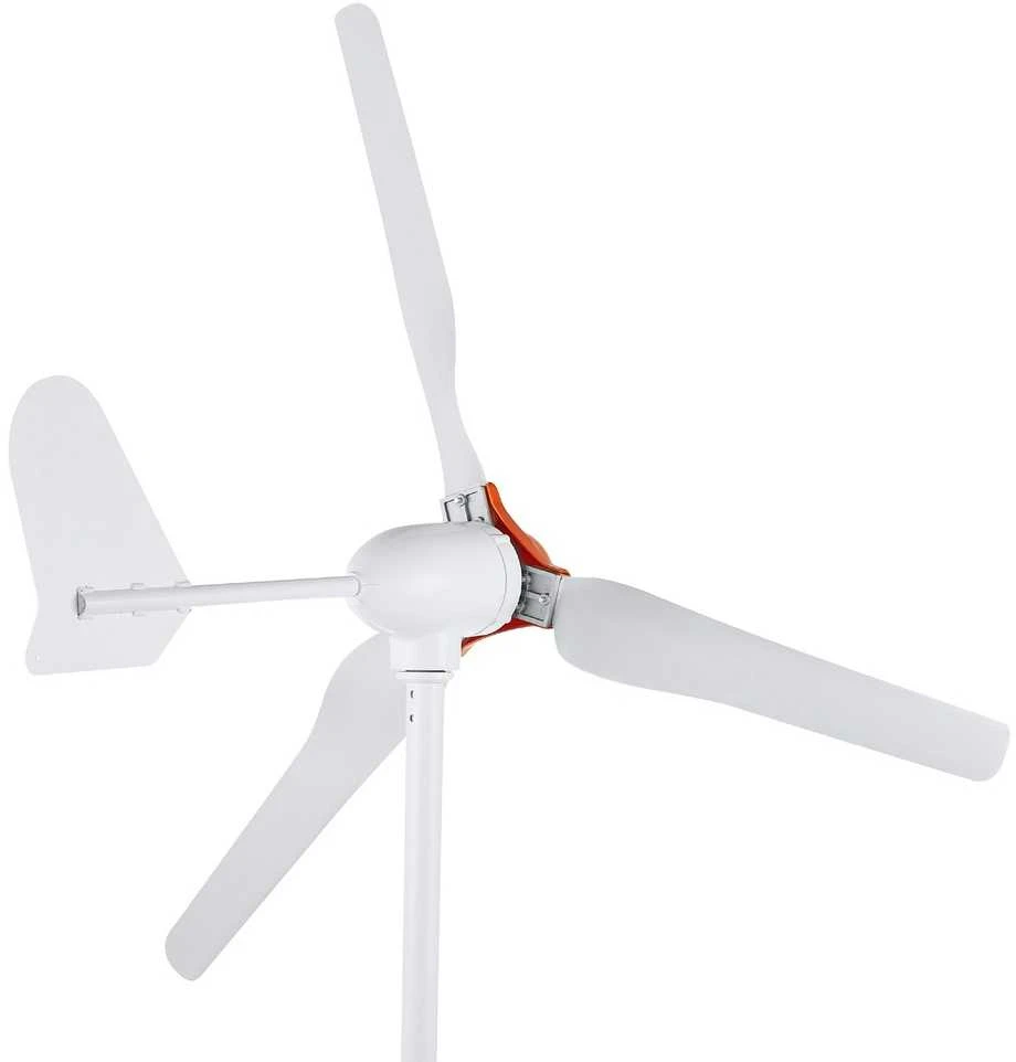 800W vėjo turbina, 12V, 3 mentės, MPPT, namams, sodybai, kemperiui, valčiai, autonominei energijai, vėjo jėgainė, vėjo generatorius