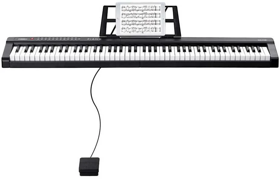 VEVOR Elektrinis skaitmeninis pianinas 88 klavišai