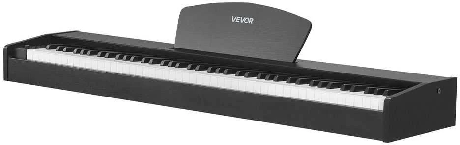 88 klavišų svertinis skaitmeninis pianinas, elektrinė klaviatūra su palaikymo pedalu, nešiojamas pianinas pradedantiesiems, MIDI klaviatūra, „Bluetooth“ pianinas