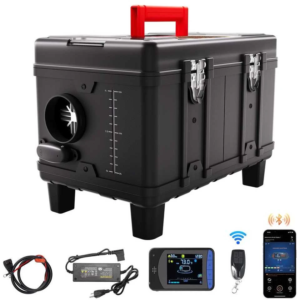 VEVOR Dyzelinio oro šildytuvas su Bluetooth valdymu