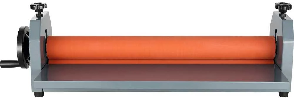 980 mm rankinis šalto valcavimo laminatorius, skirtas vinilo nuotraukų plėvelės montavimui, didelio našumo laminavimo aparatas