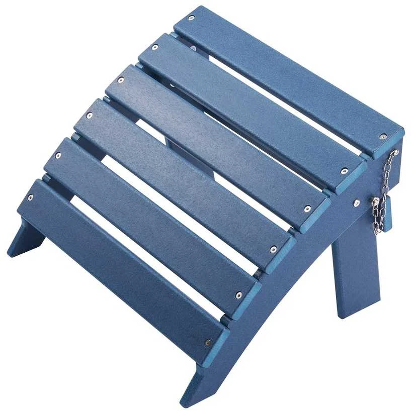 Adirondack pufas laukui, sulankstomas pakojis, mėlynas pakojis, 330 mm Adirondack pufas