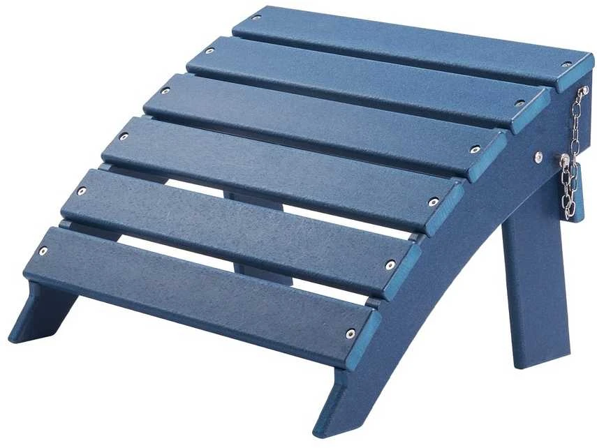 Adirondack pufas laukui, sulankstomas pakojis, mėlynas pakojis, 330 mm Adirondack pufas