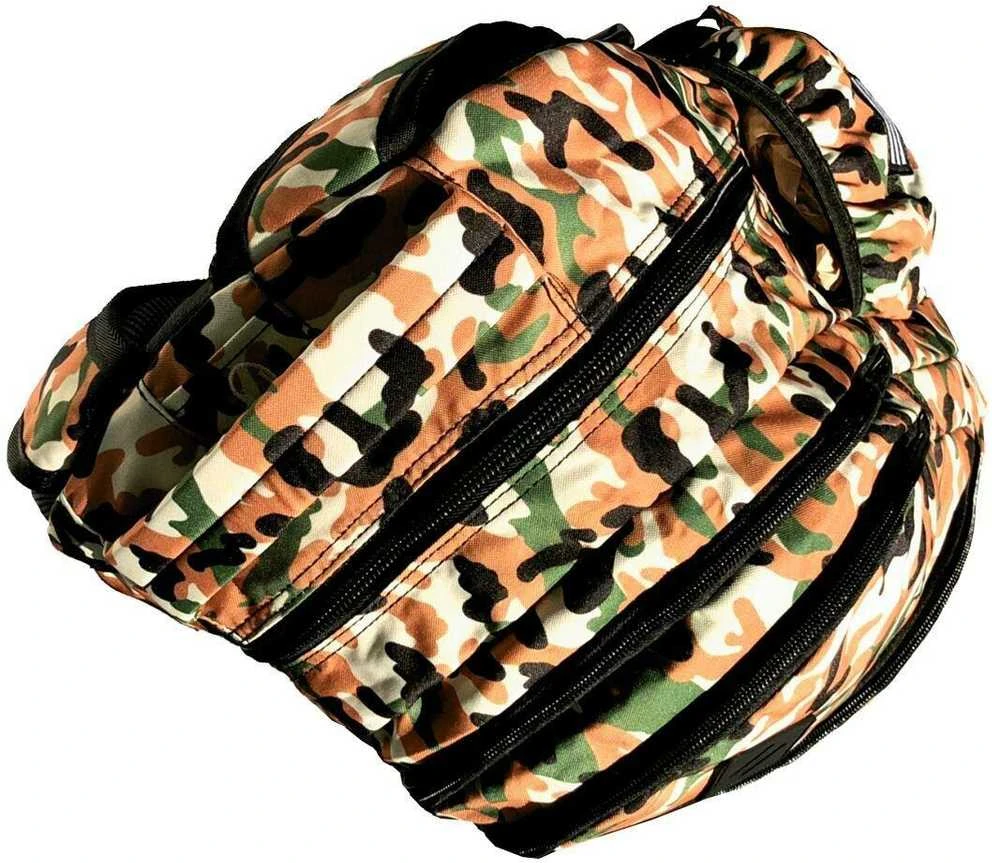 Airborne Mokyklinė kuprinė, 30 L, ruda/žalia
