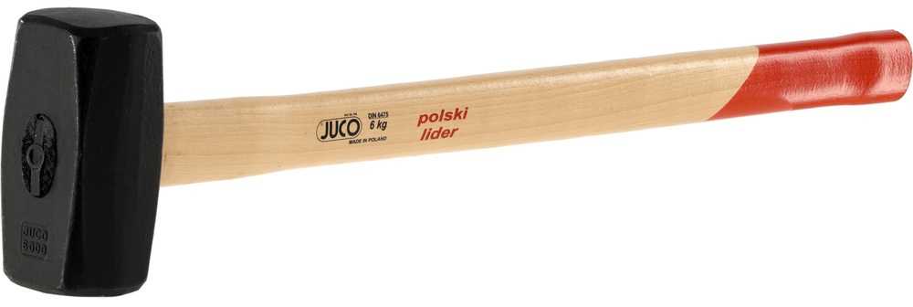 Akmens plaktukas 6.0kg, akmens apdirbimui, statyboms, plieno, medinis, kalvis