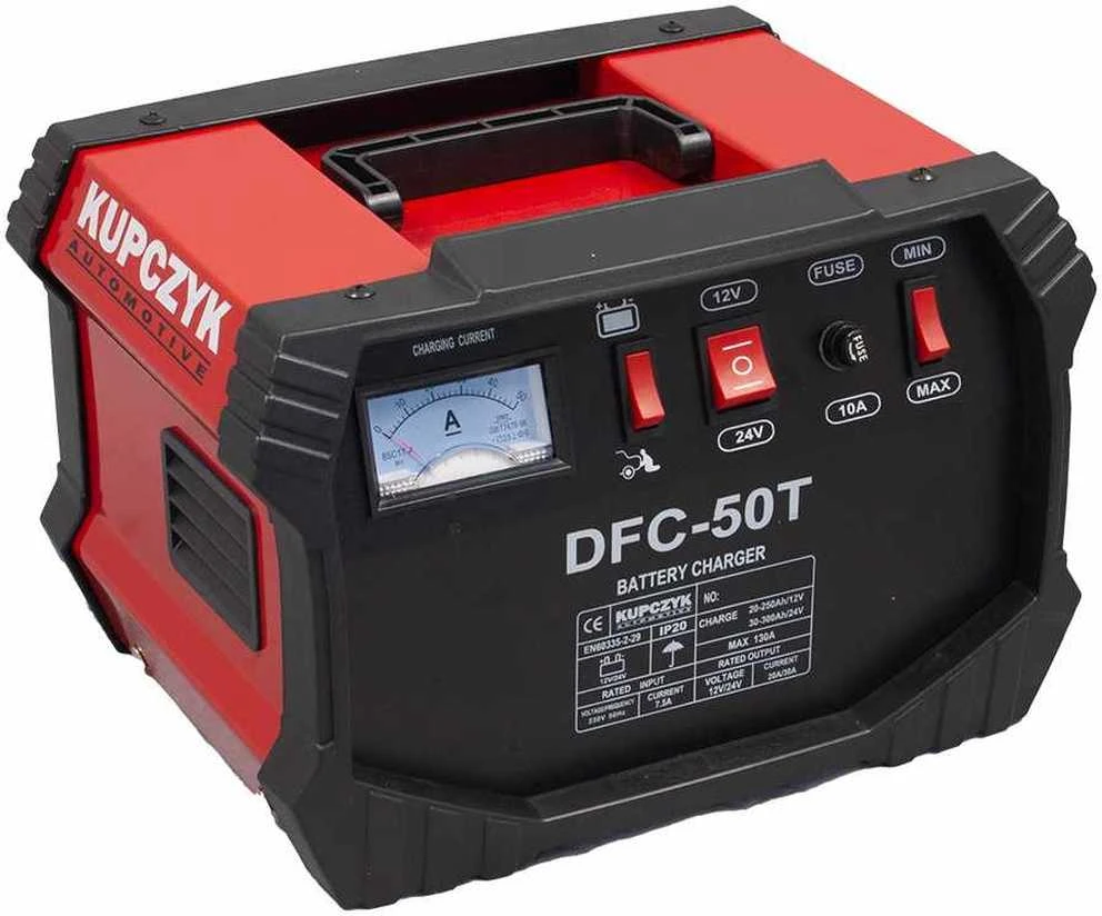Akumuliatoriaus įkroviklis ir paleidėjas, 12V/24V akumuliatoriaus įkroviklis su „Boost“ funkcija, didelio galingumo akumuliatoriaus palaikytojas automobiliams ir furgonams