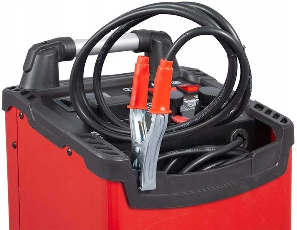 Akumuliatoriaus įkroviklis ir paleidėjas, 12V/24V didelės galios akumuliatoriaus įkroviklis, automobilių akumuliatorių įkroviklis automobiliams ir sunkvežimiams