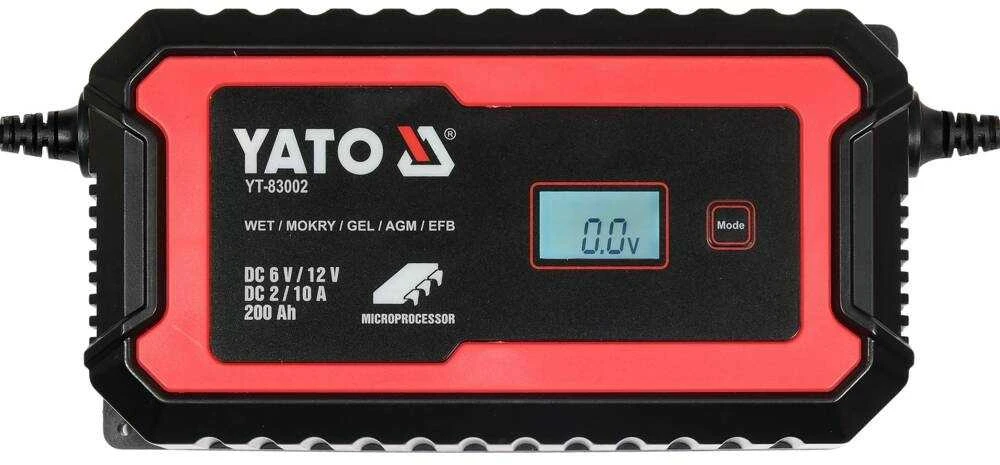 Akumuliatoriaus įkroviklis su LCD 6V/12V, apsauga nuo perkrovos, auto moto akumuliatoriams