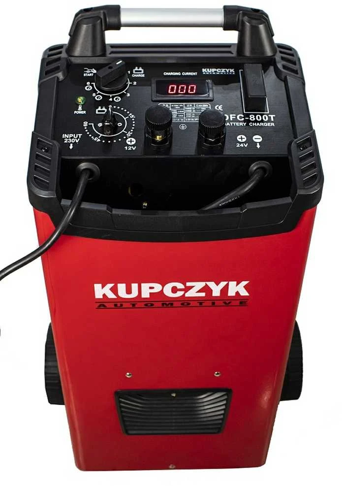 Kupczyk Akumuliatoriaus įkroviklis su paleidimo funkcija, 12V/24V didelės galios akumuliatoriaus įkroviklis, automobilio akumuliatoriaus įkroviklis sunkvežimiams ir furgonams
