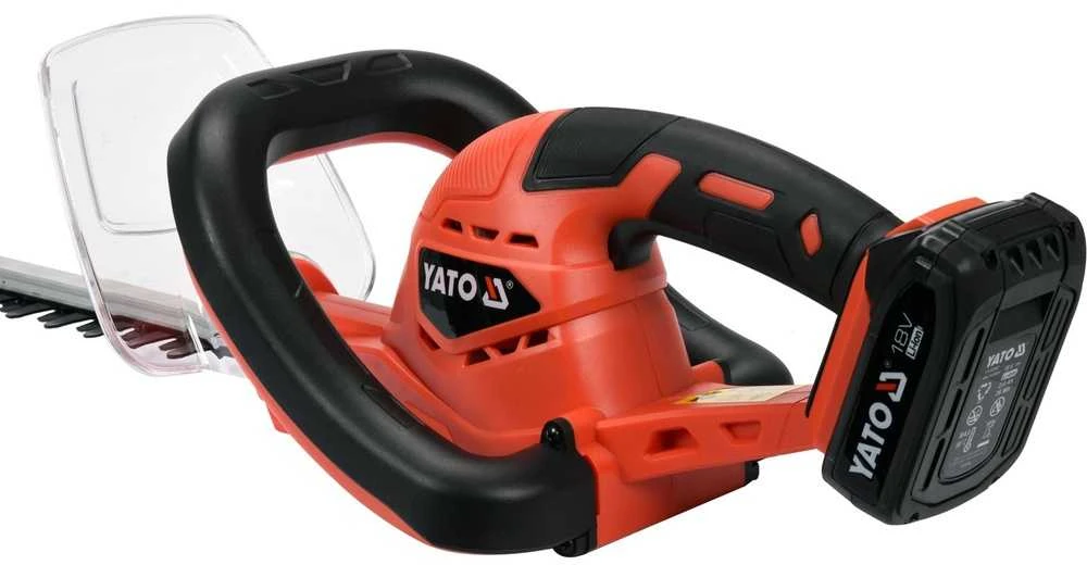 Akumuliatorinės gyvatvorių žirklės, 18V maitinamos baterija, 56 cm pjovimo ilgis, lengvos sodo žirklės, krūmų ir gyvatvorių pjaustytuvas