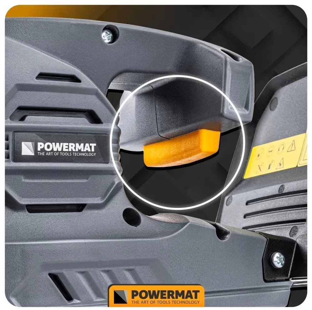 Powermat Akumuliatorinės gyvatvorių žirklės, 21V maitinamos akumuliatoriumi, 450mm ašmenų ilgis, su 2x 2Ah akumuliatoriais, sodo priežiūrai, krūmų formavimui ir topiarui
