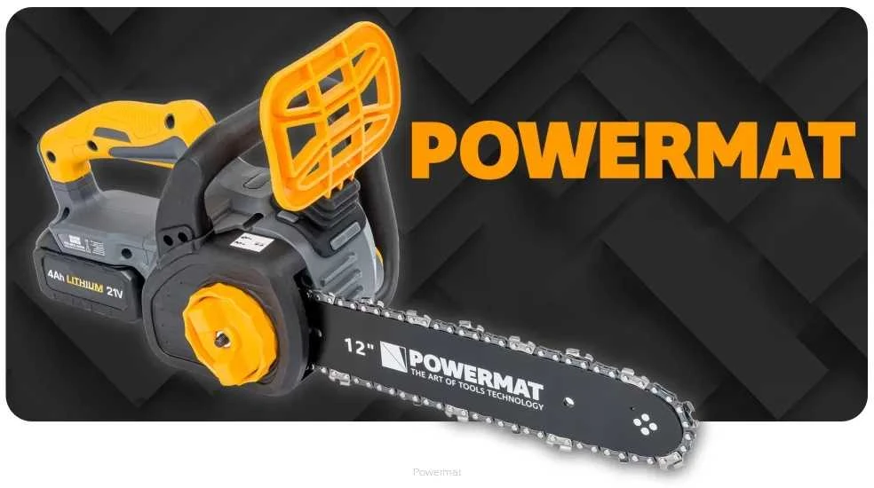 Akumuliatorinis grandininis pjūklas PowerMat PM1334