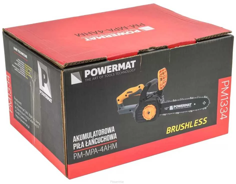 Akumuliatorinis grandininis pjūklas PowerMat PM1334