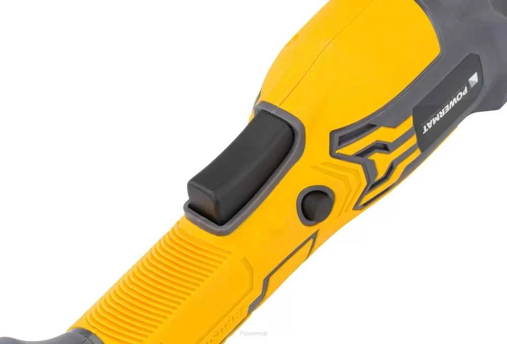 Akumuliatorinis kampinis šlifuoklis PowerMat, 21V Li-ion 125mm