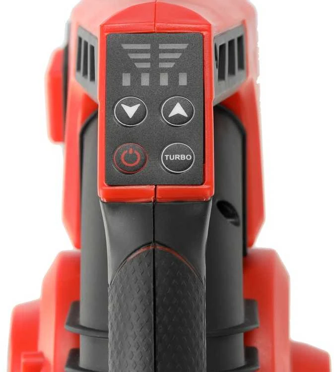 Akumuliatorinis lapų pūstuvas ir siurblys su turbo funkcija, 45 l maišas, sodo lapų pūstuvas, elektrinis lapų siurblys
