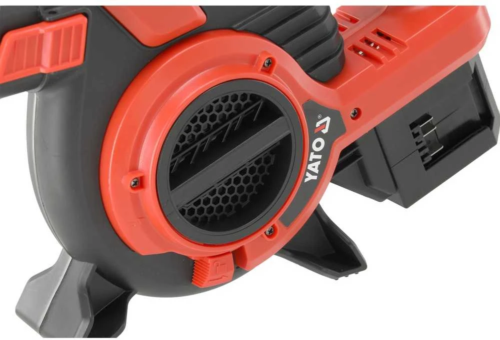 Akumuliatorinis lapų pūstuvas ir siurblys su turbo funkcija, 45 l maišas, sodo lapų pūstuvas, elektrinis lapų siurblys