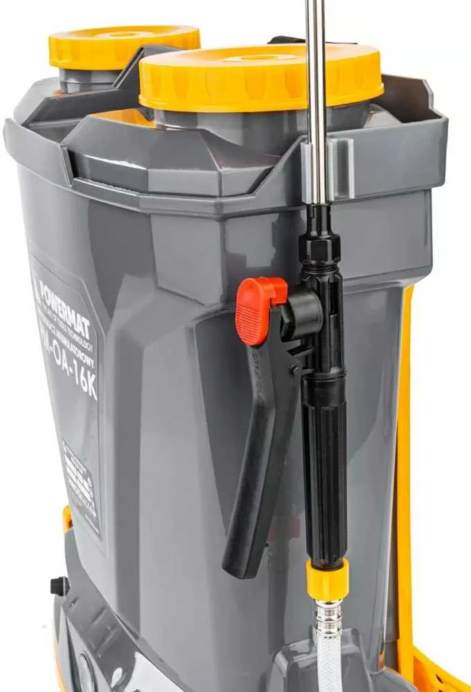 Akumuliatorinis purkštuvas su priedais 16L Powermat