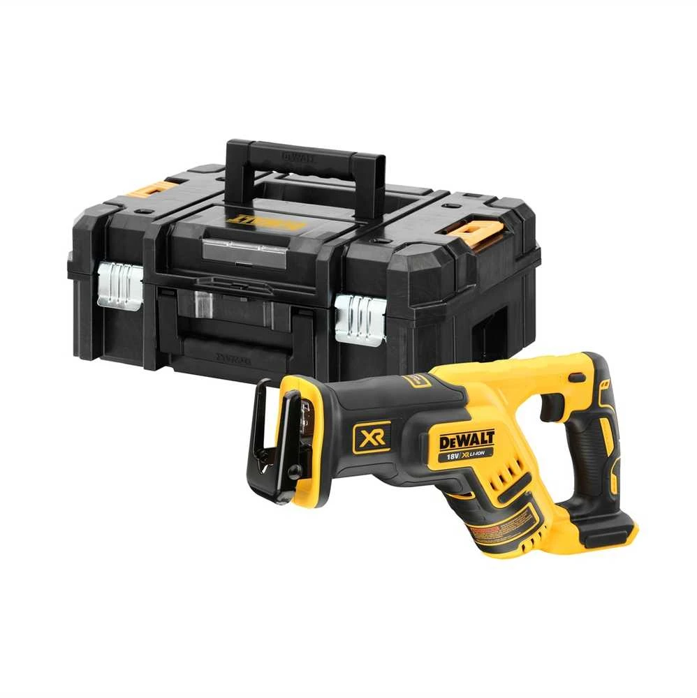 Akumuliatorinis tiesinis pjūklas DeWalt DCS367P2-QW; 18 V; 2x5,0 Ah akum.