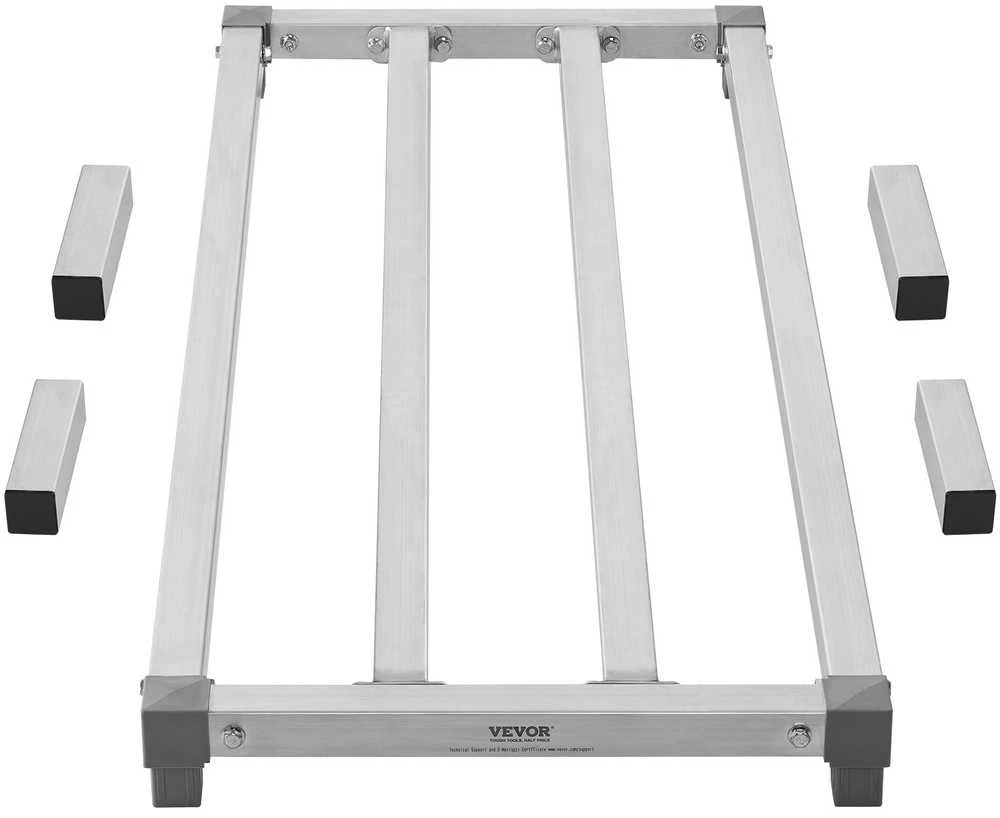 Aliuminio padėklų stovas, reguliuojamas sandėliavimo stovas, 454 kg talpos, stacionarus sandėliavimo stovas, sandėlio stovas