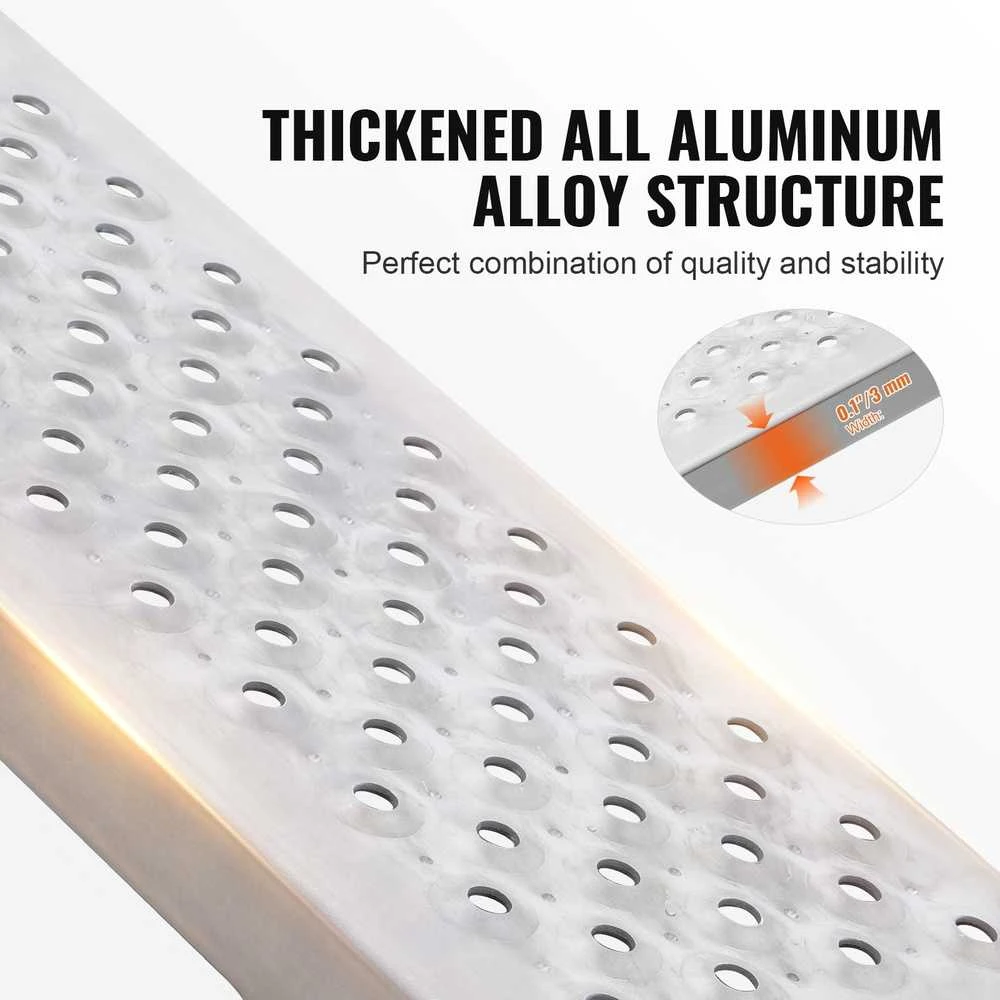 VEVOR 47,2 x 8,5 cm aliuminio rampai 399 kg