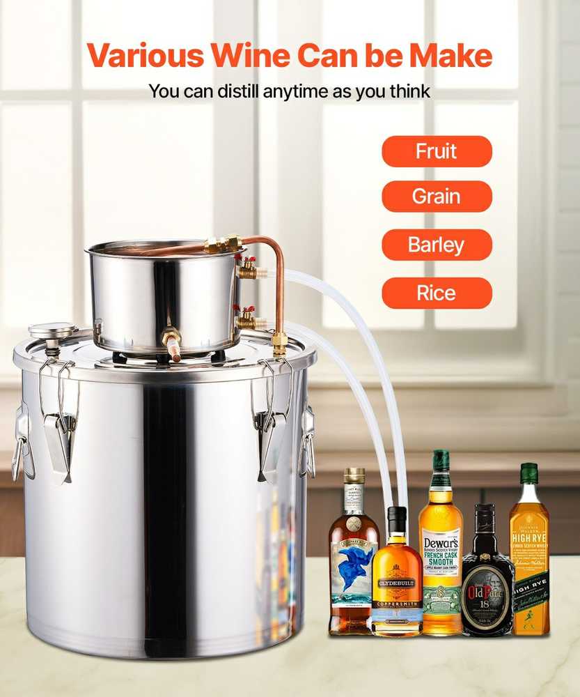 VEVOR 8 galonų vandens ir alkoholio distiliavimo rinkinys