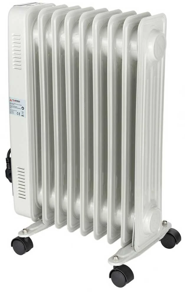 Alyvinis radiatorius, 9 sekcijų, 2000W, nešiojamas elektrinis šildytuvas, namų biuro šildytuvas, energiją taupantis šildymas