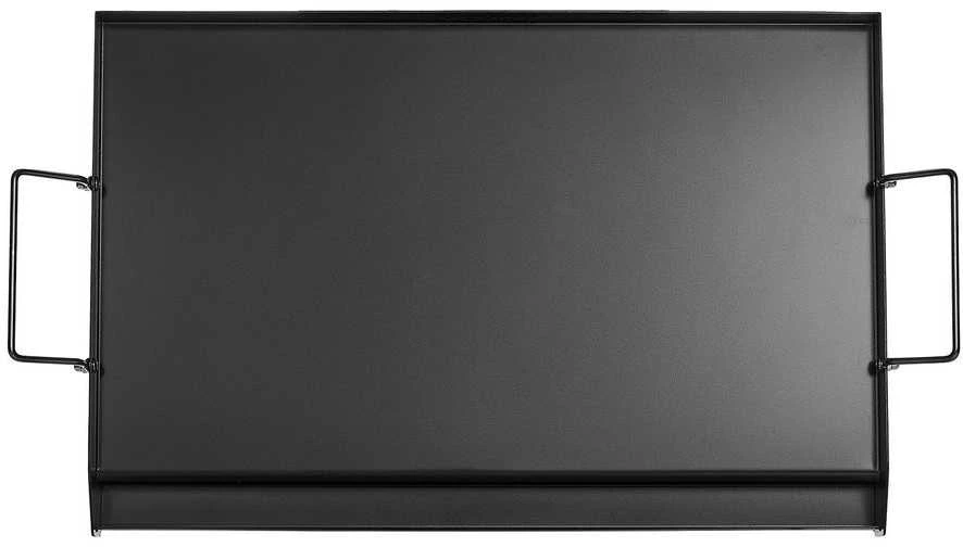 Anglinio Plieno Kepimo Plokštė, Universali Plokščia Viršutinė Plokštė BBQ, Teppanyaki, Nešiojami Šeimos Indai, Stovyklavimo Kepimo Plokštė, 61x40.6 cm Stačiakampė Kepimo Plokštė