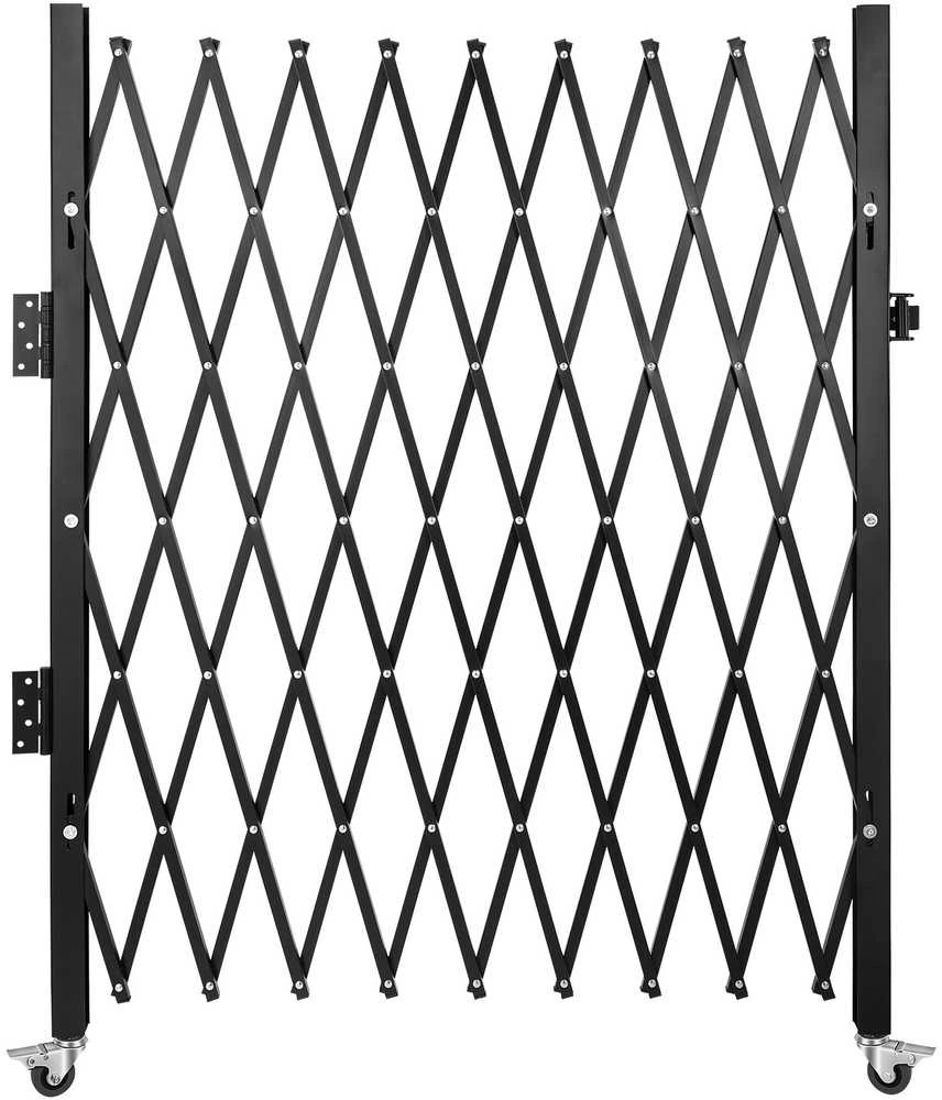 Apsauginiai vartai 216 cm, sulankstomi, praplečiami, plieniniai, žirkliniai, akordeono tipo, roletai, barjeras, koridoriui