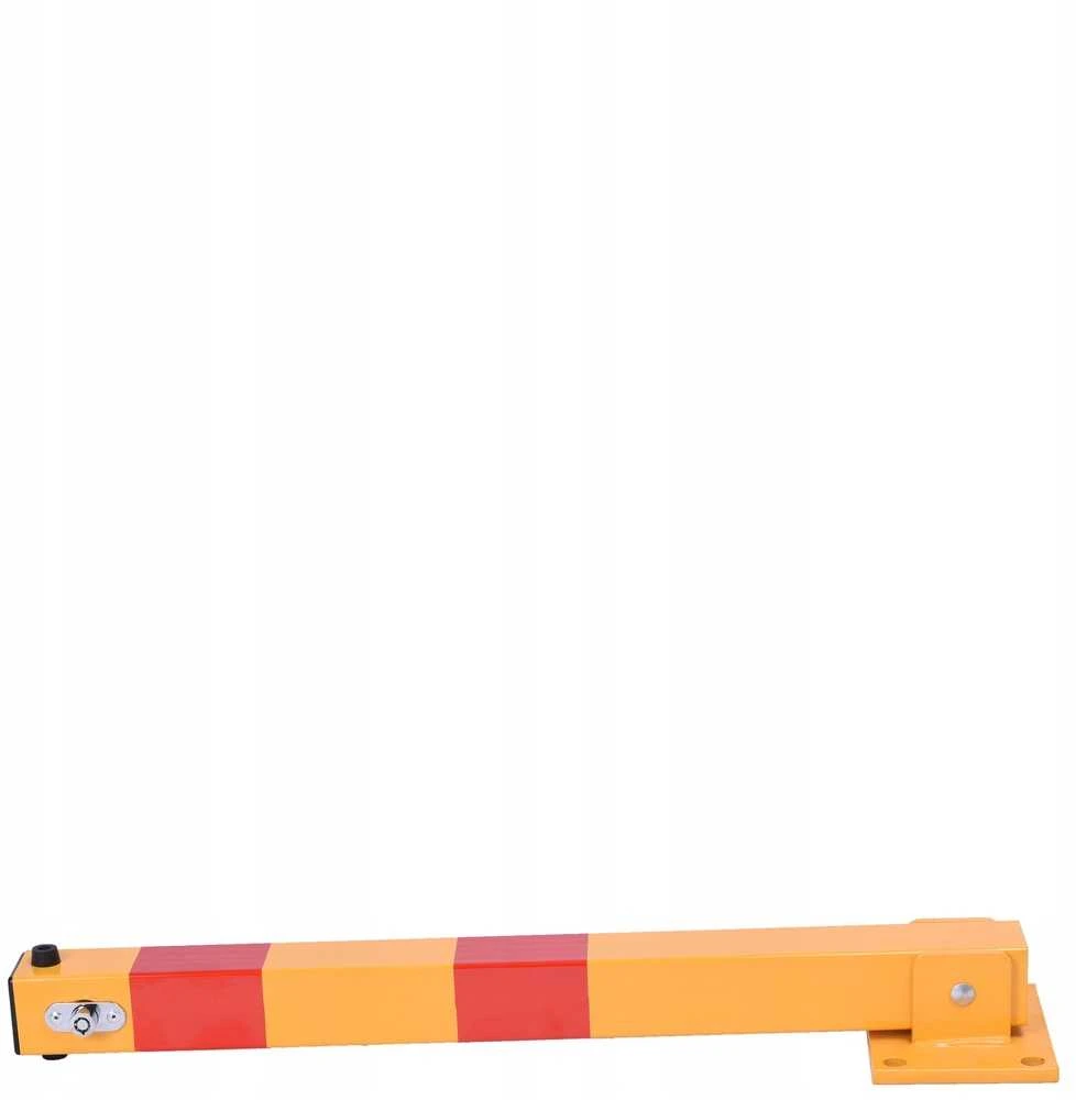 Apsauginis užtvaras 60 cm, sulankstomas, 3 raktai, plieno, parkavimo stulpelis, užraktas automobiliui