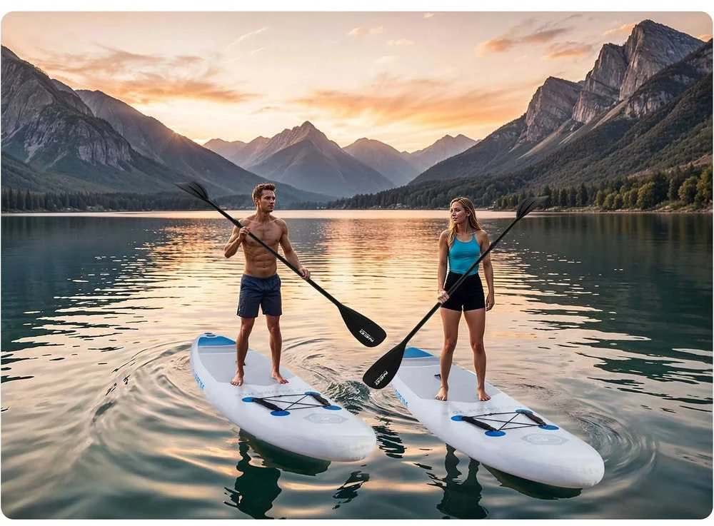 „Aquasurf“ SUP lenta, 320 x 84 x 15 cm, pripučiama irklentė, vandens sporto lenta, irklentė