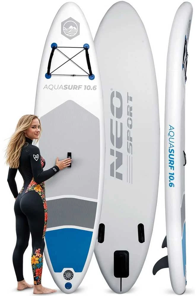 „Aquasurf“ SUP lenta, 320 x 84 x 15 cm, pripučiama irklentė, vandens sporto lenta, irklentė
