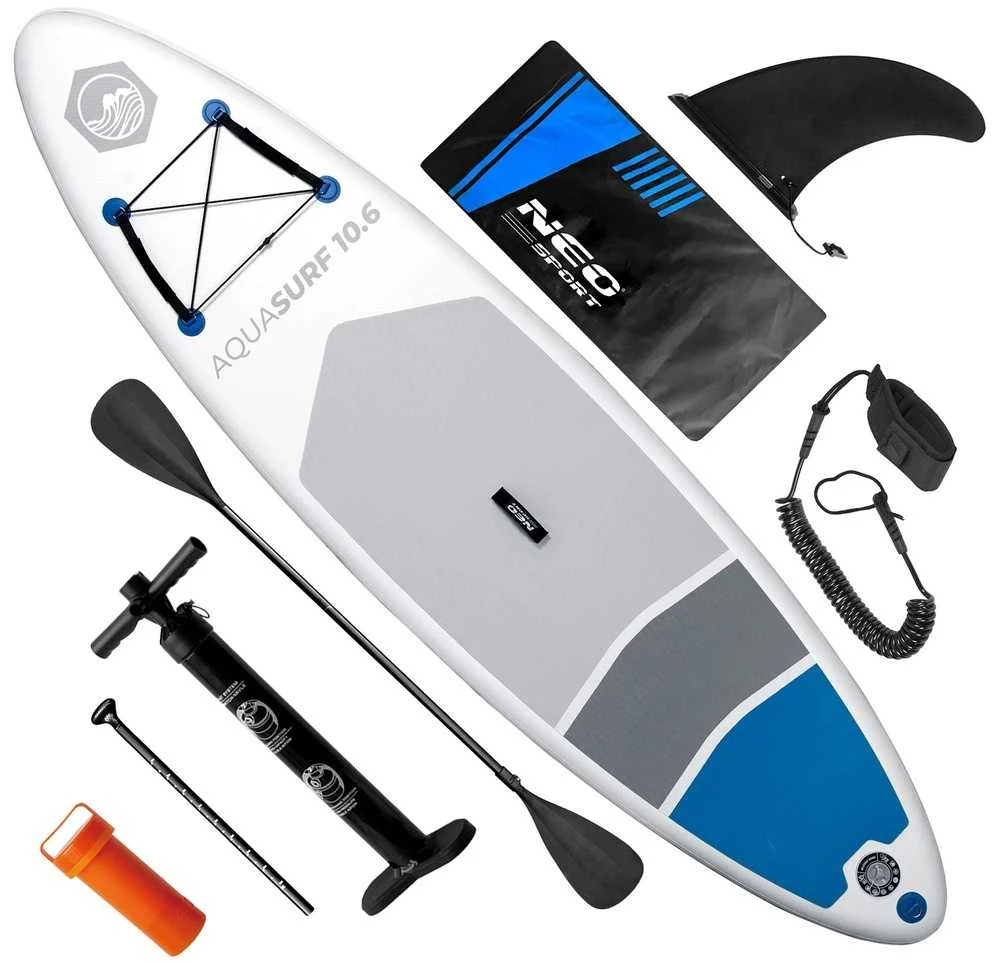 „Aquasurf“ SUP lenta, 320 x 84 x 15 cm, pripučiama irklentė, vandens sporto lenta, irklentė