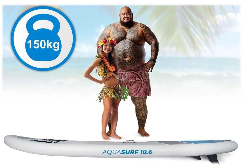 „Aquasurf“ SUP lenta, 320 x 84 x 15 cm, pripučiama irklentė, vandens sporto lenta, irklentė
