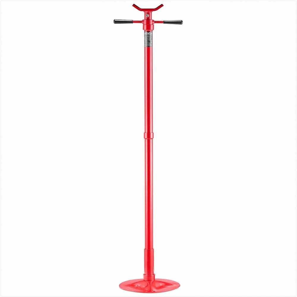 Atraminis stovas po keltuvu, transporto priemonių palaikymui, reguliuojamas aukštis 1372-2130 mm, stabilus pagrindas, serviso atrama, domkratas komponentams